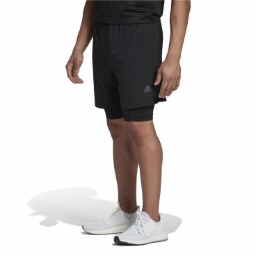 Sportshorts för män Adidas HIIT Spin Training Svart