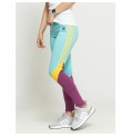 Sport-leggings, Dam Adidas  High-Waisted Aquamarine