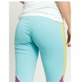 Sport-leggings, Dam Adidas  High-Waisted Aquamarine