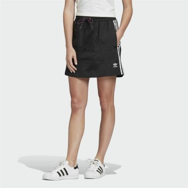 Tenniskjol Adidas Originals 3 stripes Svart