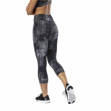 Sport-leggings, Dam Reebok Lux 3/4 Svart