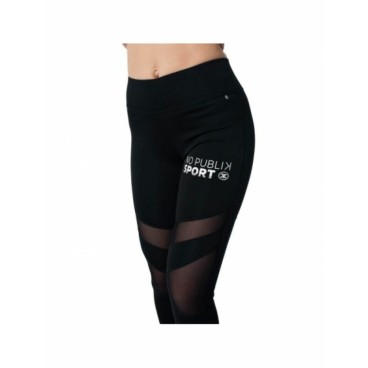 Sport-leggings, Dam  POEA UNIT CR 2N 10 4 9  Svart