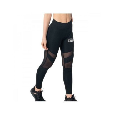 Sport-leggings, Dam  POEA UNIT CR 2N 10 4 9  Svart