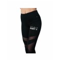 Sport-leggings, Dam  POEA UNIT CR 2N 10 4 9  Svart