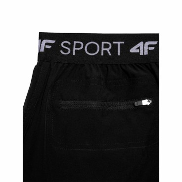 Sportshorts för kvinnor 4F Quick-Drying Svart