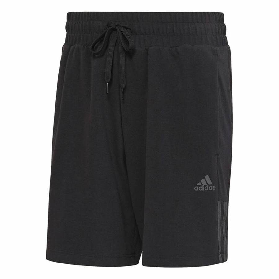 Sportshorts för män Adidas Aeroready Svart