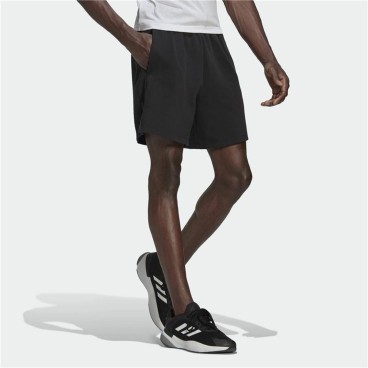 Sportshorts för män Adidas Aeroready Svart