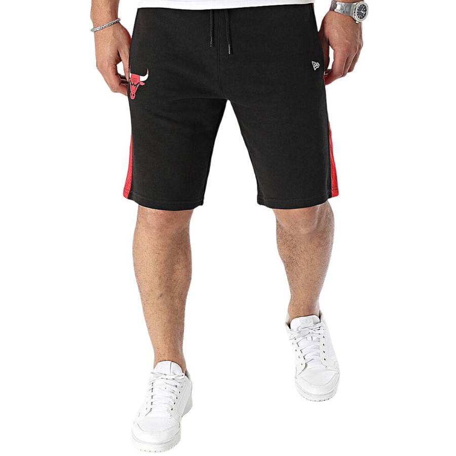 Sportshorts för män New Era NBA MESH PANEL OS SHORTS CHIBUL 60435477 Svart