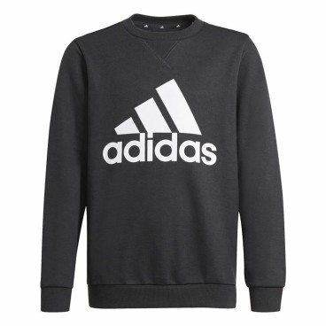 Tröja utan huva Barn Adidas Essentials Svart