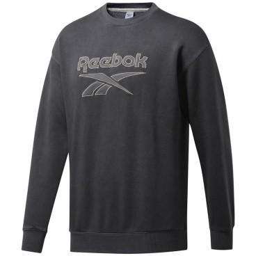 Tröja utan huva Herr Reebok Classics Premium Mörkgrå