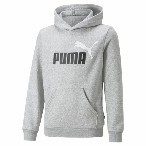 Träningsoverall barn Puma Ess+ 2 Col Big Logo Ljusgrå