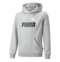 Träningsoverall barn Puma Ess+ 2 Col Big Logo Ljusgrå