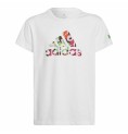 Adidas 儿童短袖T恤 x Marimekko 白色