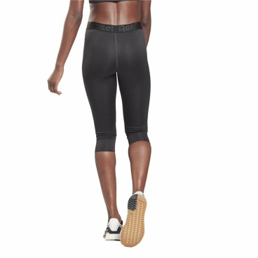 Sport-leggings, Dam Reebok Capri Night Svart