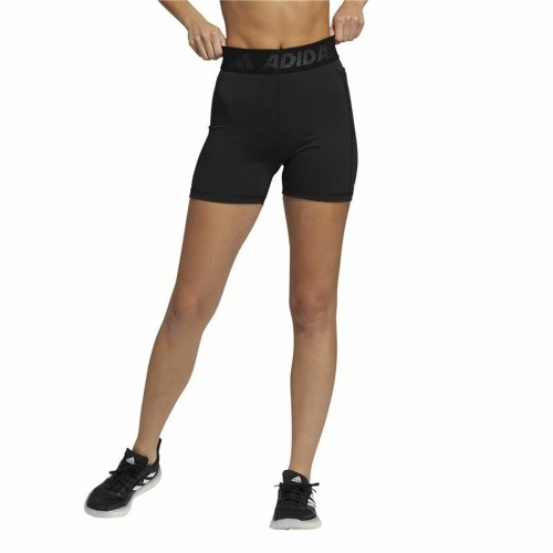 Sport-leggings, Dam Adidas Techfit Badge os Sport 3" Svart