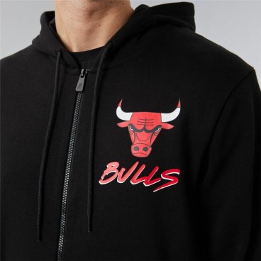 Träningsjacka Herr New Era Chicago Bulls Svart