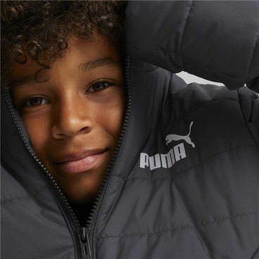 Sportjacka, Barn Puma Essentials Padded Svart