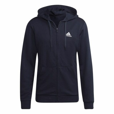 Träningsjacka Herr Adidas  Essentials French Terry Big Mörkblå