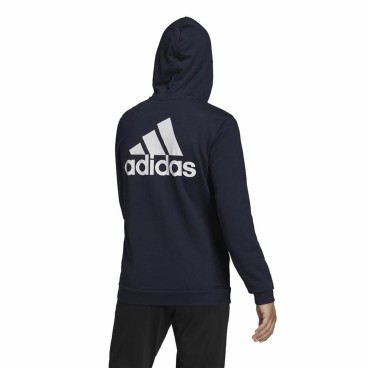 Träningsjacka Herr Adidas  Essentials French Terry Big Mörkblå