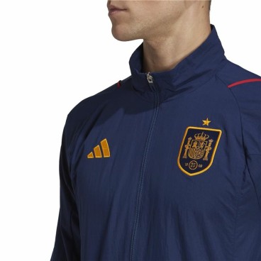 Träningsjacka Herr Adidas España Blå Mörkblå