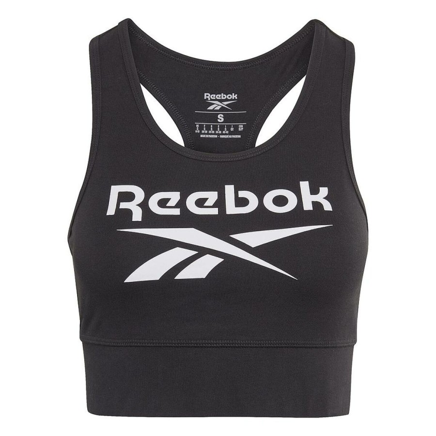 Sport-topp, Dam Reebok BRALET GL2544  Svart