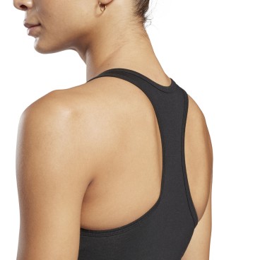 Sport-topp, Dam Reebok BRALET GL2544  Svart