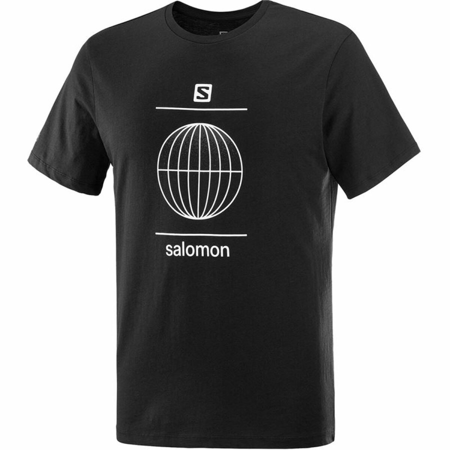 T-shirt med kortärm Herr Salomon Outlife Svart