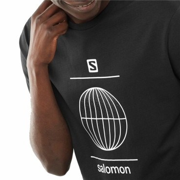 T-shirt med kortärm Herr Salomon Outlife Svart