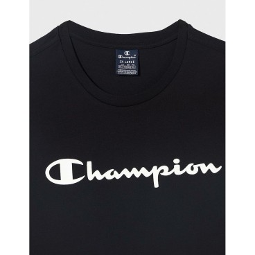 Ärmlös sporttröja Herr Champion Crewneck Svart