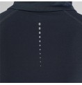 T-shirt med lång ärm Unisex Odlo 1/2 Zip Zeroweight Svart