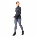 T-shirt med lång ärm Unisex Odlo 1/2 Zip Zeroweight Svart