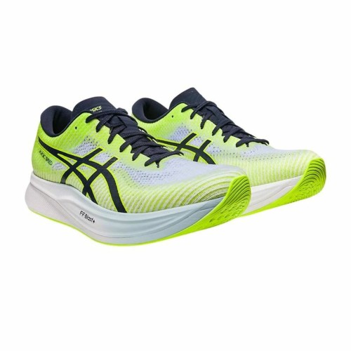 Löparskor, Vuxna Asics Magic Speed 2 Limegrön Män