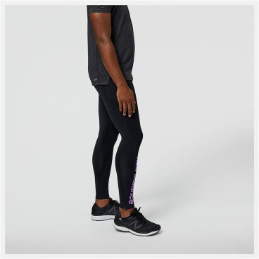 Sportleggings, Herr New Balance Impact Run AT Tight Svart