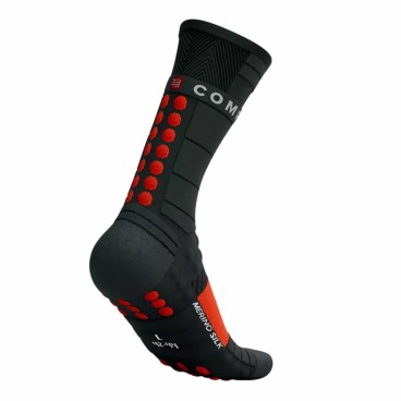 Sportstrumpor Compressport Pro Racing Röd Svart