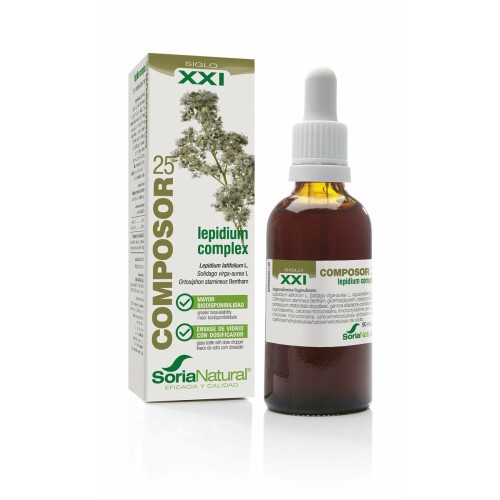 Kosttillskott Soria Natural Composor 25 Lepidium Complex 50 ml