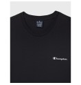 T-shirt med kortärm Herr Champion Crewneck Svart