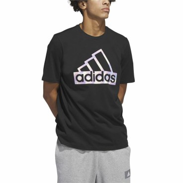 T-shirt med kortärm Herr Adidas Future Svart (L)