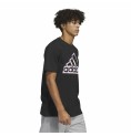 T-shirt med kortärm Herr Adidas Future Svart (L)