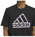 T-shirt med kortärm Herr Adidas Future Svart (L)