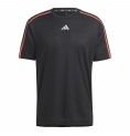 T-shirt med kortärm Herr Adidas Base Svart (L)