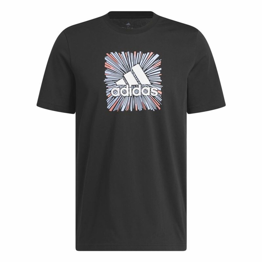 T-shirt med kortärm Herr Adidas Sport Optimist (XS)