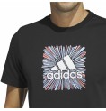 T-shirt med kortärm Herr Adidas Sport Optimist (XS)