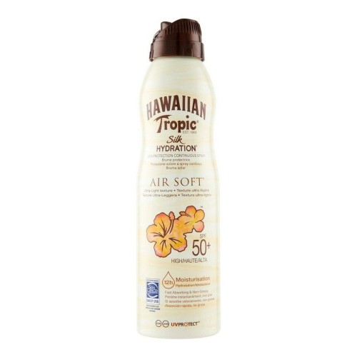 Solskyddsspray Silk Hydration Hawaiian Tropic Fuktgivande Spf 50 (220 ml)