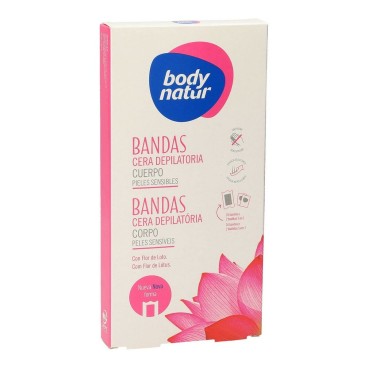 Kroppshårsvaxremsor Body Natur DEPILACIÓN BODY NATUR (16 antal)