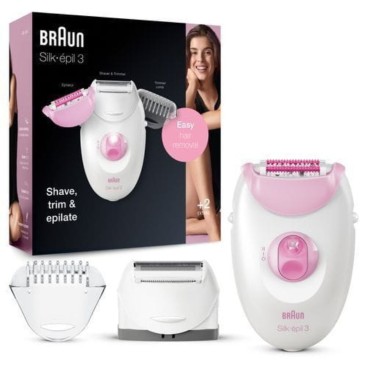 Elektrisk Epilator Braun Silk-épil 3 3270 Rostfritt stål