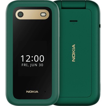 Mobiltelefon Nokia 2660 FLIP Grön 2,8" 128 MB