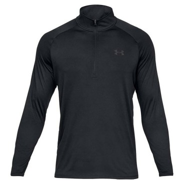 T-shirt med lång ärm Herr Under Armour Tech Storlek XL Svart