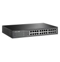 Skrivbords omkopplare TP-Link TL-SG1024DE LAN 100/1000 48 Gbps Svart