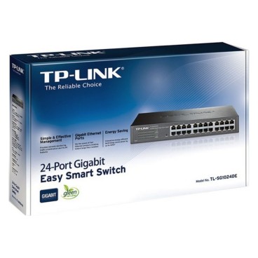 Skrivbords omkopplare TP-Link TL-SG1024DE LAN 100/1000 48 Gbps Svart