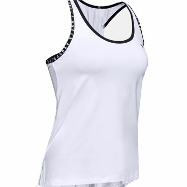 Tanktop, Dam Under Armour Knockout Vit